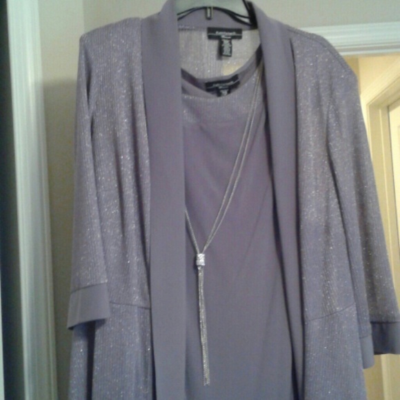 R & M Richards Dresses & Skirts - Gray R&M Richards 2 pc dress.Mother of Bride/Groom